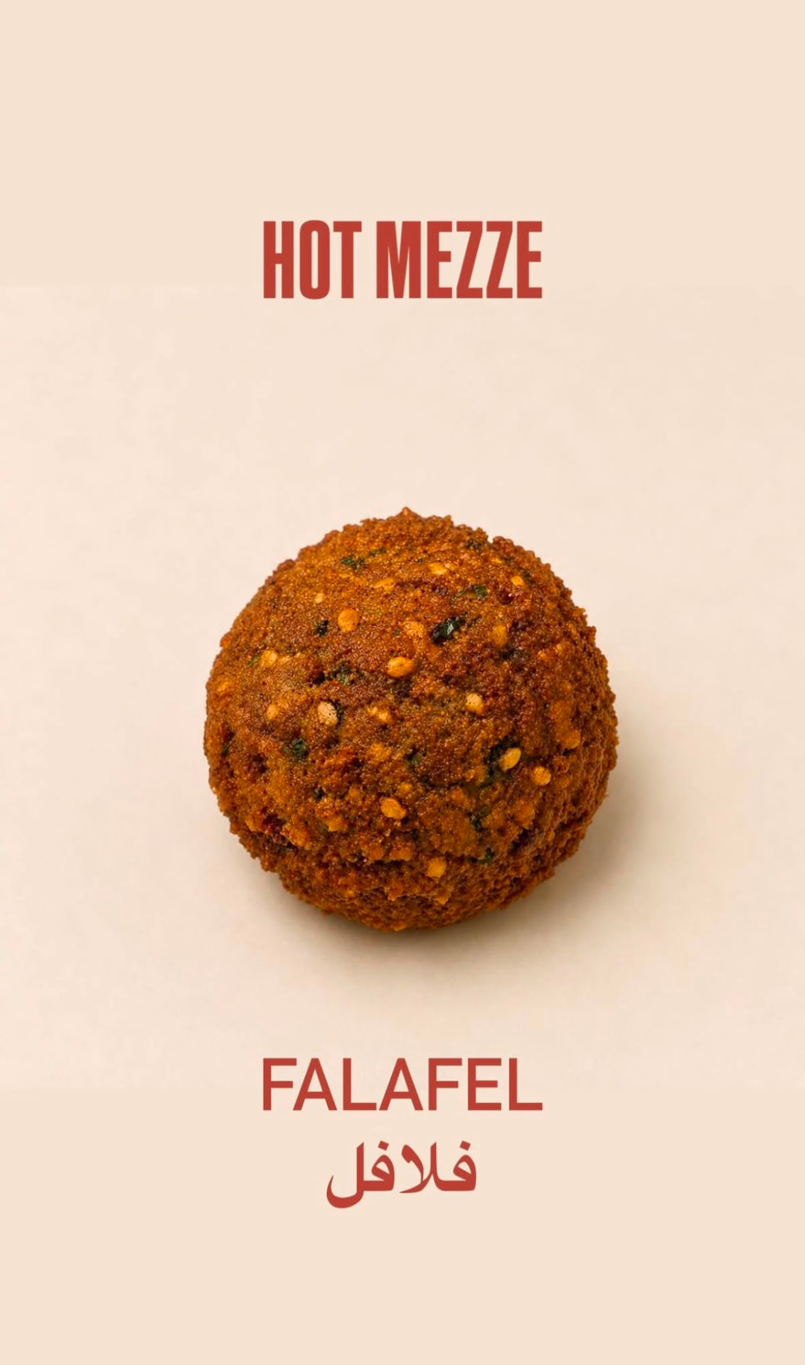 Falafel doré croustillant